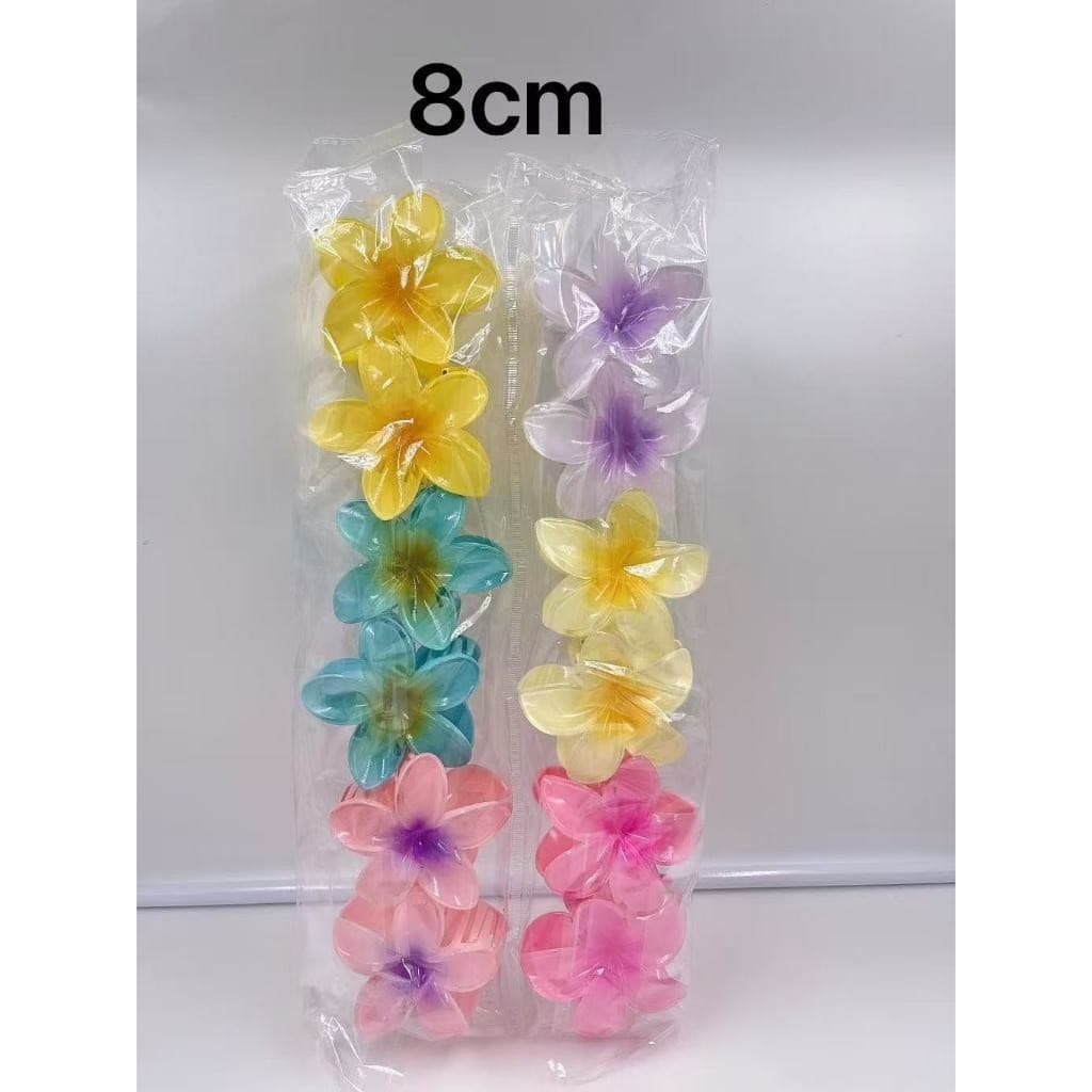 Kits Ate 12 Peças Grampos piranha De Cabelo Flor De Feriado De Praia Barrettes