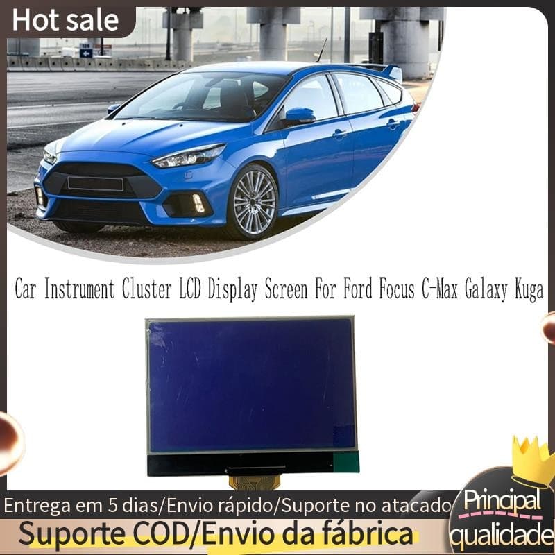 Tela LCD Do Conjunto De Instrumentos Carro Para Ford Focus C-Max Kuga