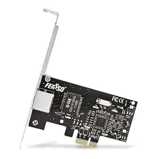 Placa De Rede Jpr-02 Pci-ex 10/100/1000 Feasso 0238