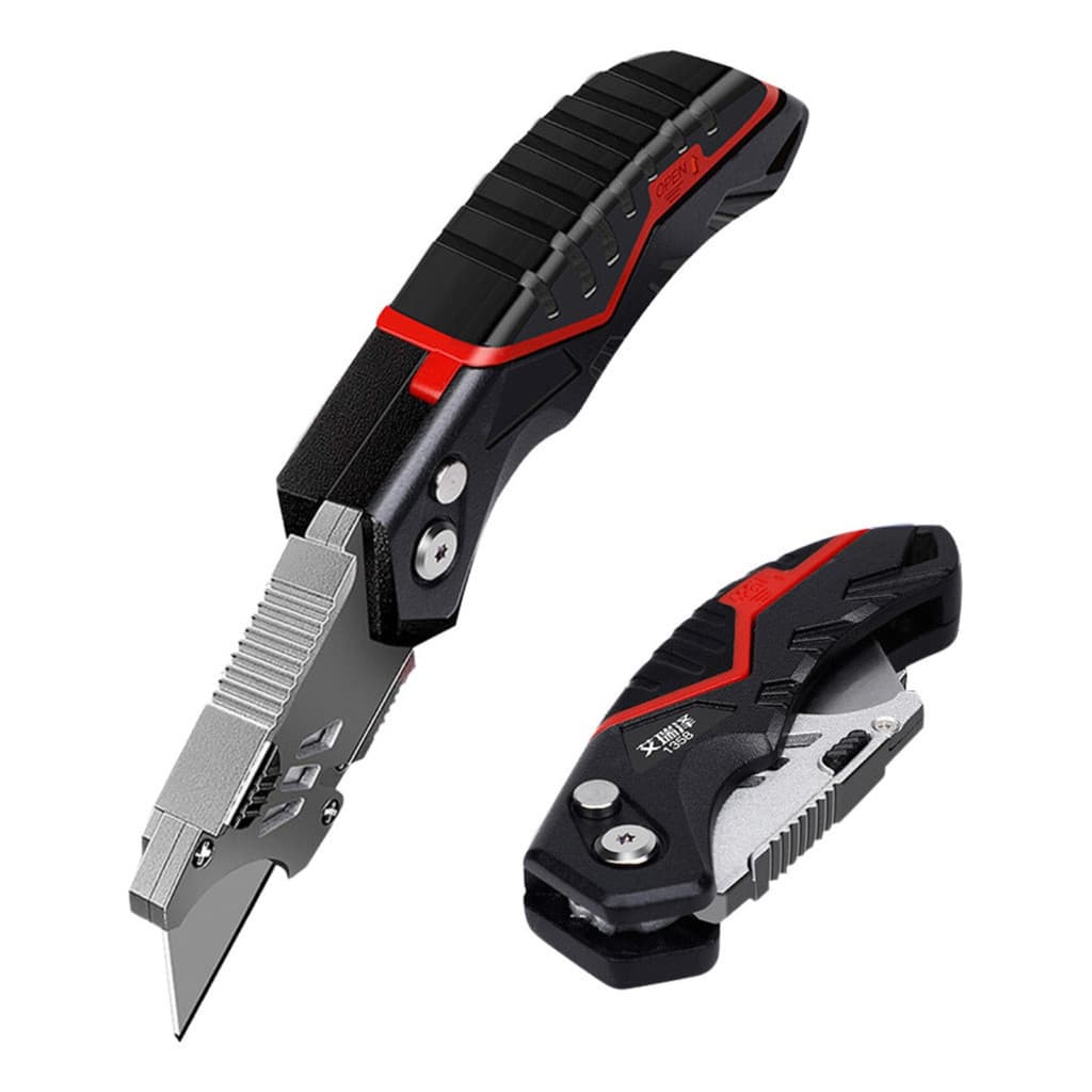 Estilete Metal 18mm Airaj Reforçado Profissional Aço Forte