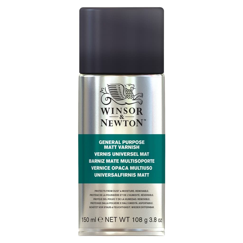 VERNIZ AEROSOL WINSOR NEWTON MATT (FOSCO) 150ml MULTIUSO 3034989