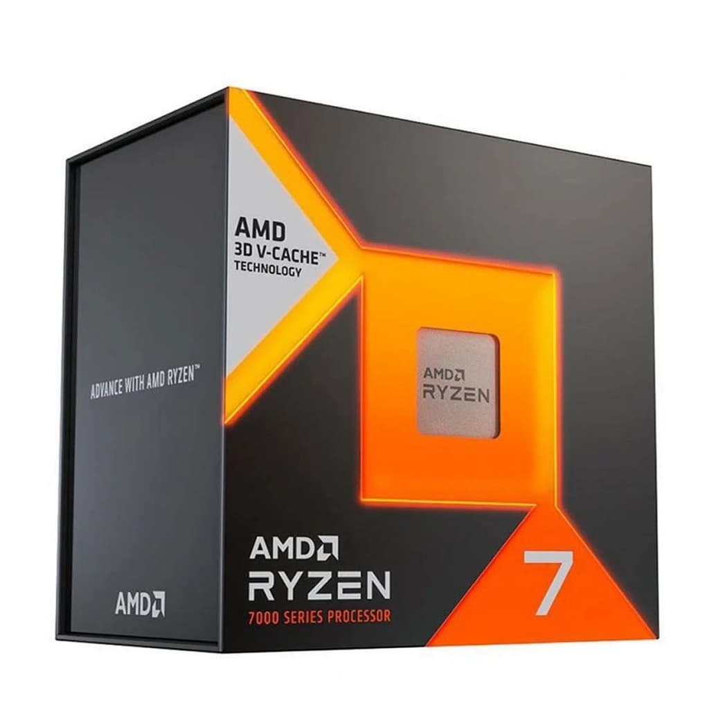 Processador AMD Ryzen 7 7800X3D 4.2GHz (5.0GHz Turbo) 8-Cores 16-Threads, AM5 Sem Cooler