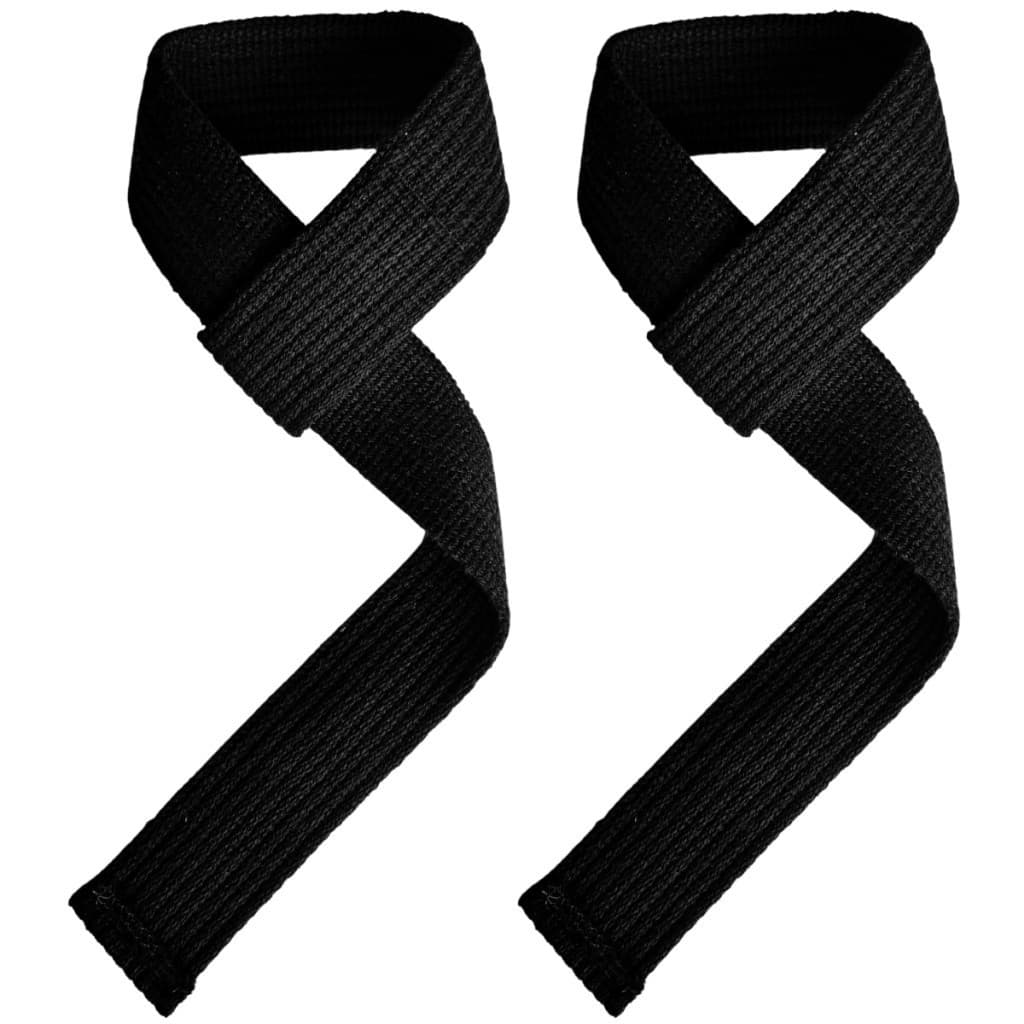 Par Tala Straps Profissional 100% Algodão Crossfit Musculação Alta Resistência Hand Grip