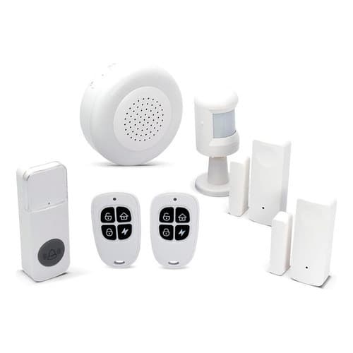 Kit Alarme Inteligente Residencial Wifi Rf Sensor Ekaza App