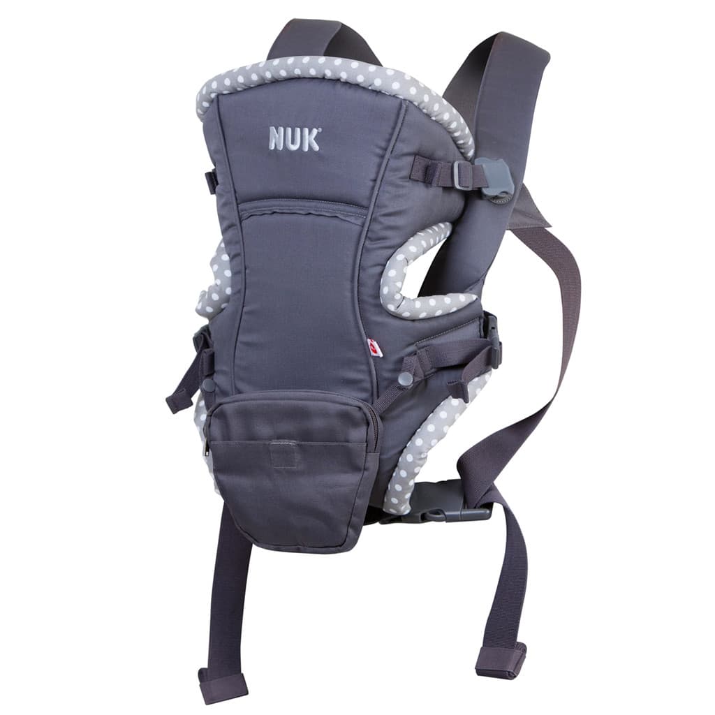 Canguru Infantil Baby Carrier Natural Fit 3 Em 1 Cinza - Nuk