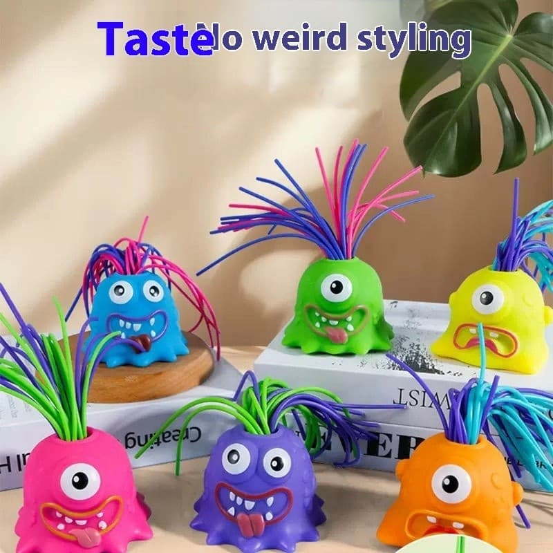 Monstros De Cabelo , gadgets Engraçados , Brinquedos Para Aliviar O Estresse , Cremes Criativos , Presentes De Brinquedo