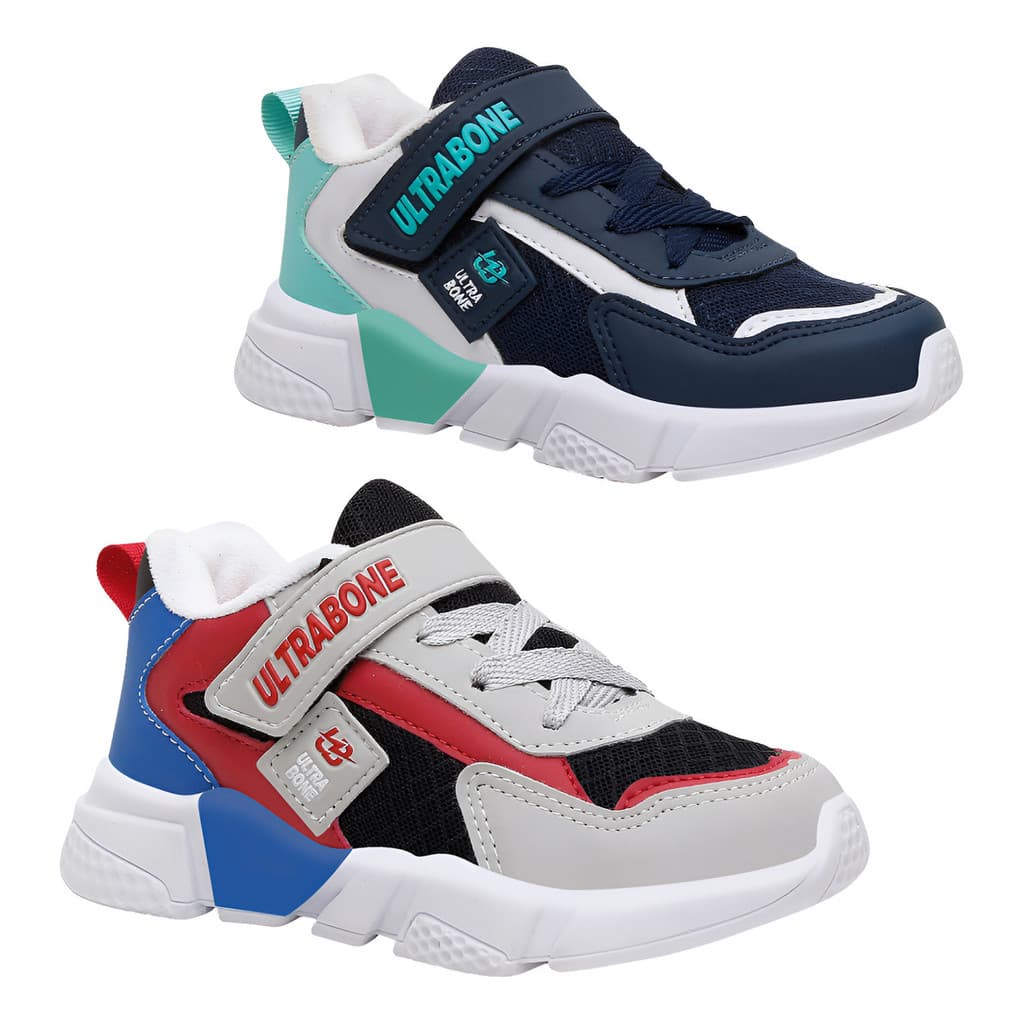 Kit 2 Tênis Infantil Casual Sapato Calce Fácil Sapatênis