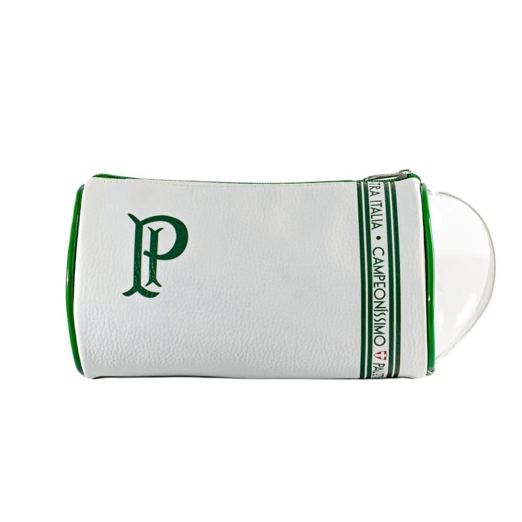 Nécessaire Redonda Time Palmeiras Futebol Clube Branca Oficial Licenciado