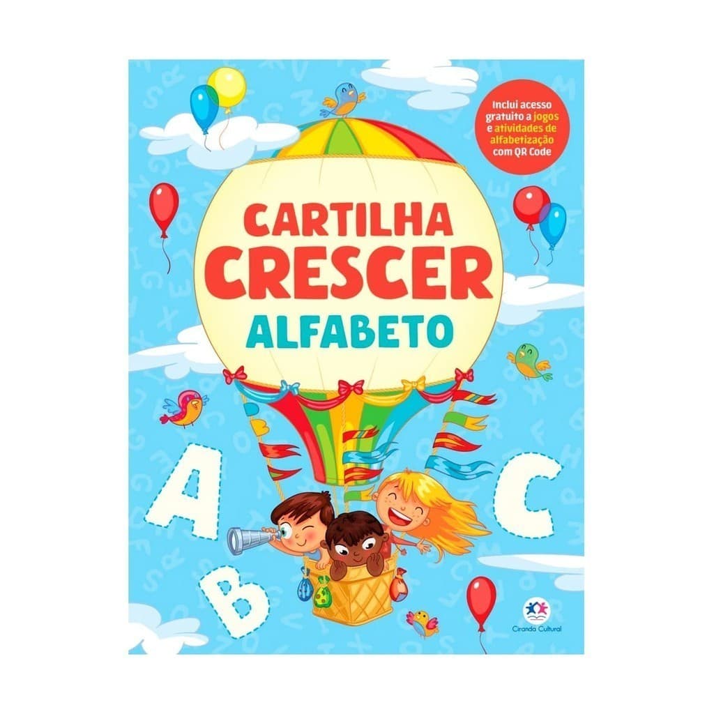 Cartilha Crescer - Alfabeto - Ciranda Cultural