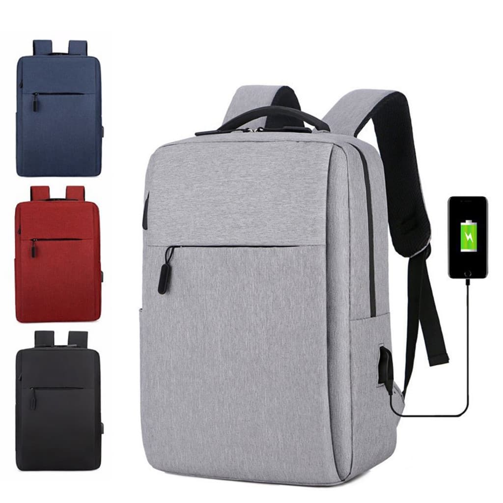Mochila Masculino Feminino  Para Notebook Moda 18l 15.6 Polegadas Fone de ouvido e USB Executiva Moderna 11280