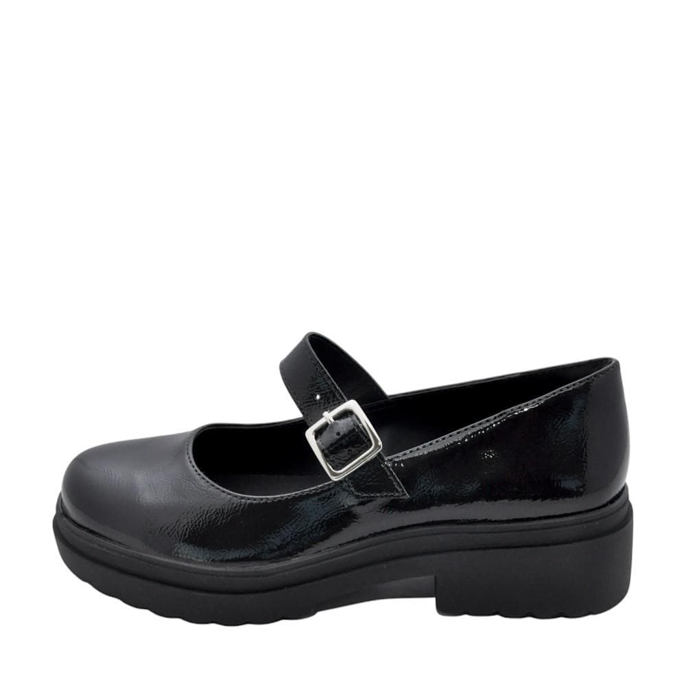 Sapato Feminino Via Marte Loafer REF: 246-002-01 VERNIZ