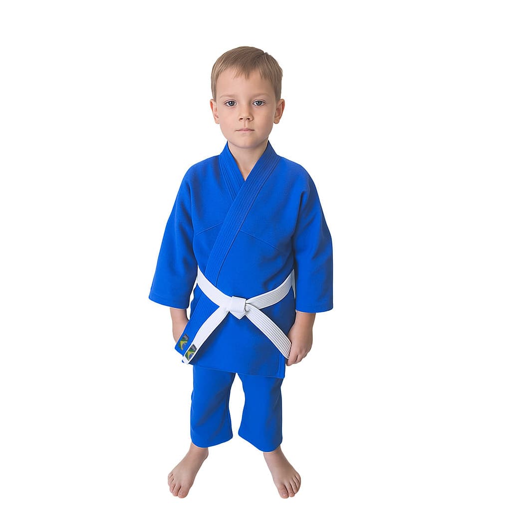 Kit Kimono Judô e Jiu-Jitsu Infantil Reforçado para Crianças + Faixa Grátis