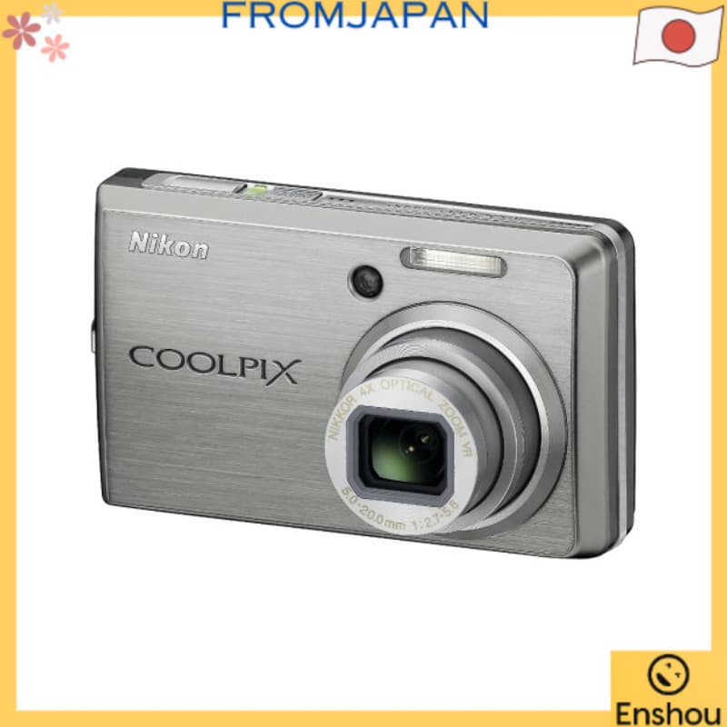 [USED]Do Japão [Usado] Câmera Digital Nikon COOLPIX S600 Titânio Prata COOLPIXS600S