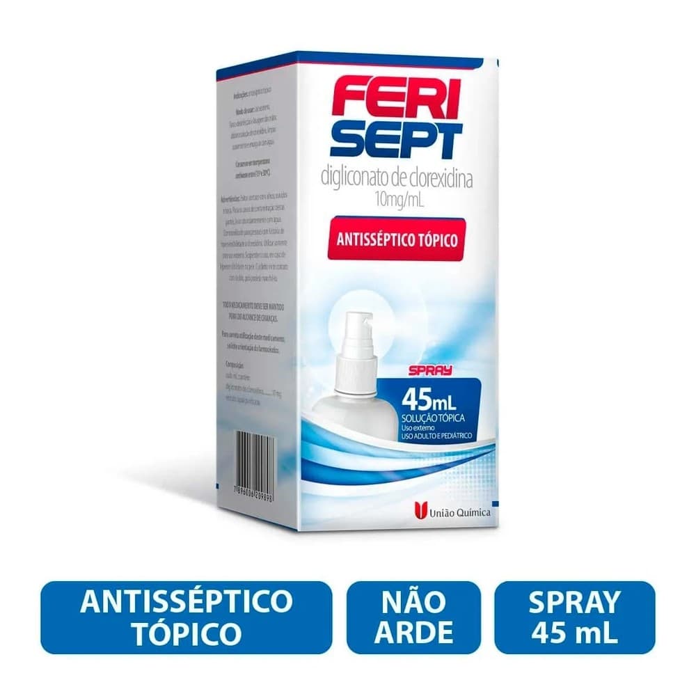 Antisséptico Clorexidina - Ferisept 45ml