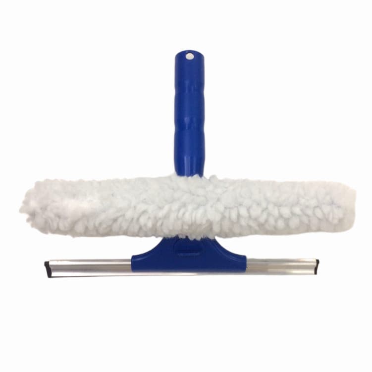 Rodo Combinado Limpa e Seca Vidro 25cm com Cabo de 60cm