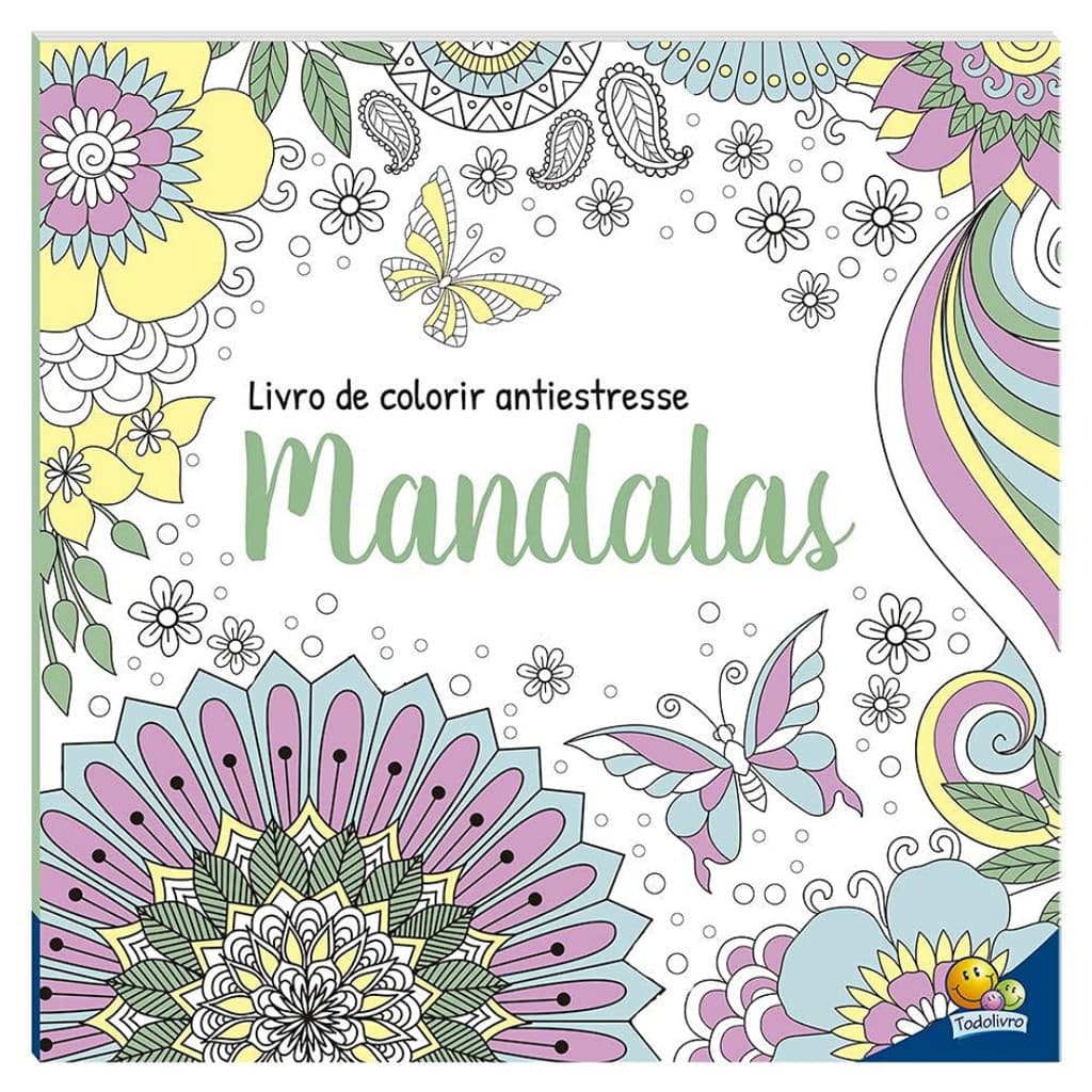 Livro Arteterapia Mandalas | Colorir Antiestresse | 48 páginas | Envio Imediato!