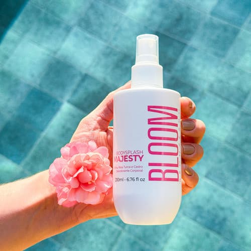 Body Splash Majesty - Deo Colônia - Bloom - 200 Ml - Spray