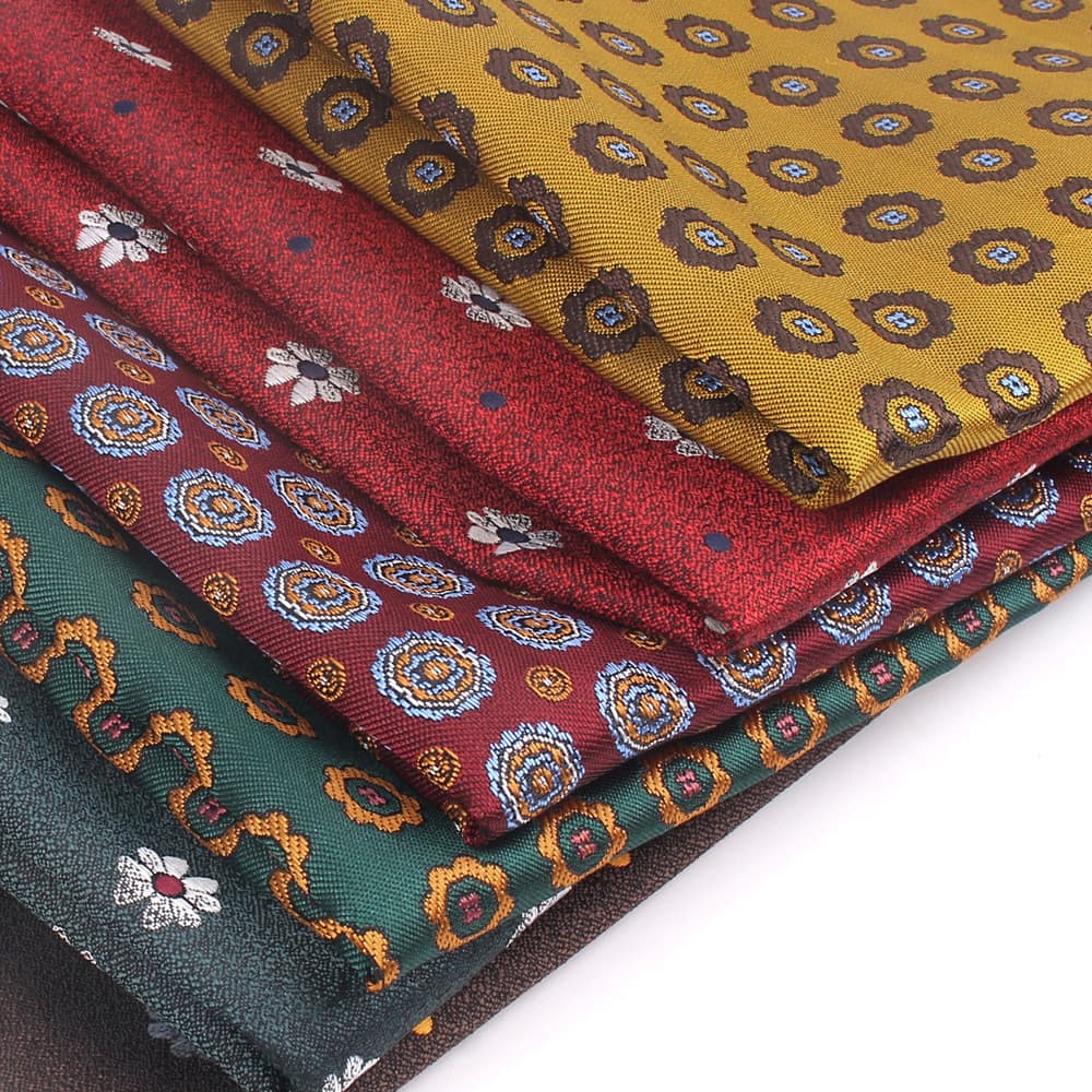 Lenços 23 * 23cm Masculino Retro Flor Escura Vermelho Formal Conferência De Negócios Cocktail Festa Bolso Quadrado Nova 