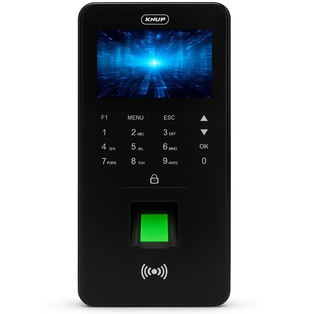 Ponto Digital e Controlador De Acesso Relógio Com Alarme/Biometria/Senha/cartão