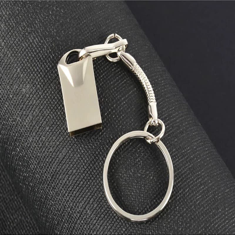 Mini Pendrive 4GB/8GB/16GB/32GB/64GB/ Modelo Chaveiro Metal Usb 2.0