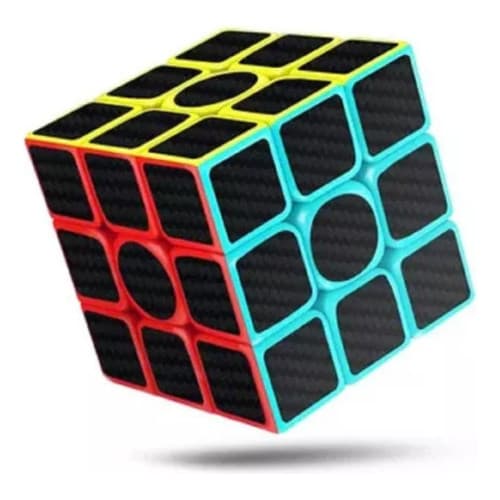 Cubo Mágico Profissional 3x3x3 Moyu Carbon Fibre Original Anti-stress Giro Rápido Speed Não Trava