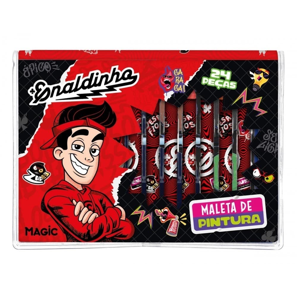 Maleta de pintura 24 peças Enaldinho
