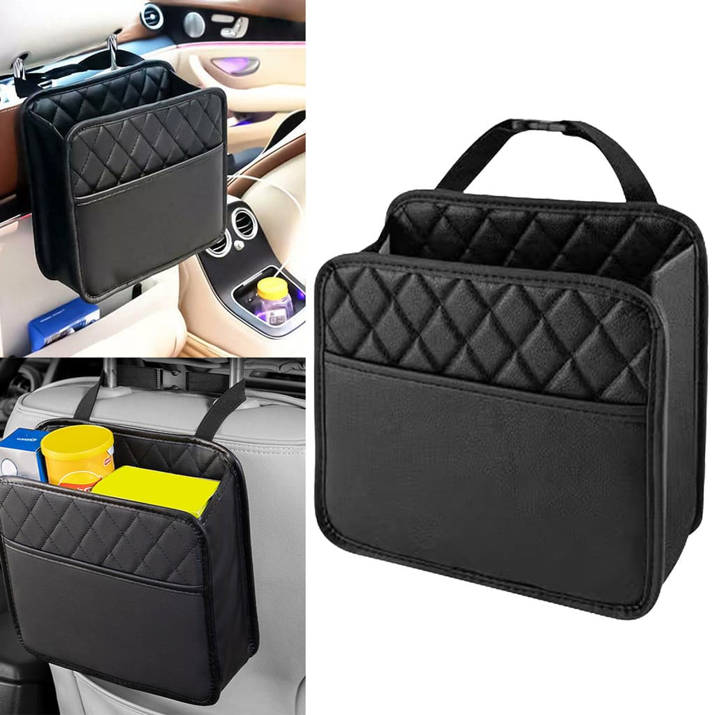 Organizadores De Carro Sacos De Bolso Caixa De Armazenamento Saco De Coleta Para Cartões Chave Do Telefone Bolsa Pegajosa Decoração Interior