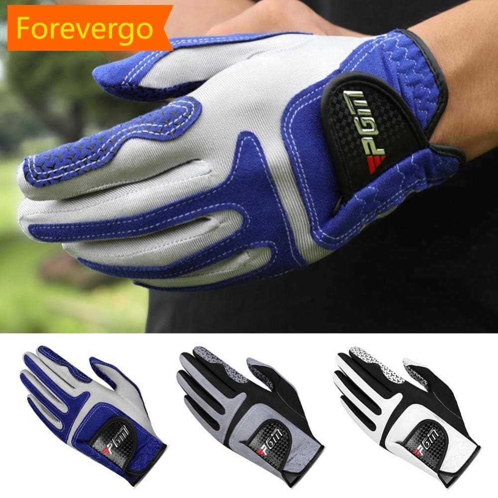 forevergo 1Pc Luvas De Golfe Masculinas De Tecido De Super Fibra Para Mão Esquerda Esportivas Respiráveis Antiderrapante