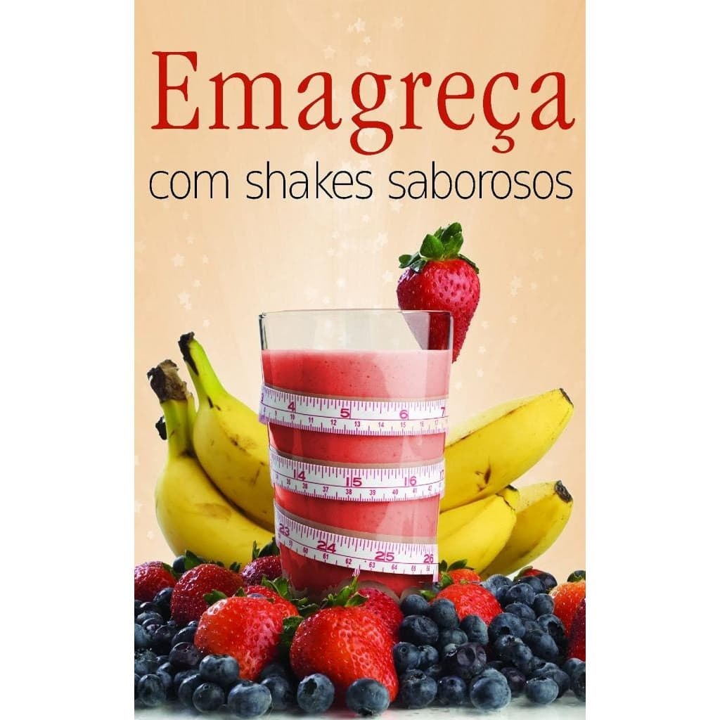 Livro: Emagreça com Shakes Saborosos (Novo, Lacrado)
