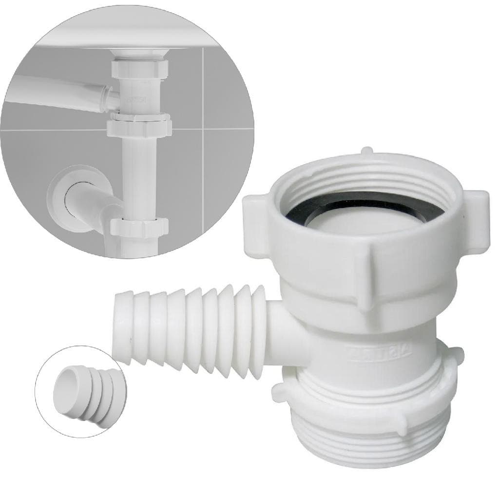 Adaptador P/ Máquina De Lavar Louça Com Saída P/ Sifão Astra