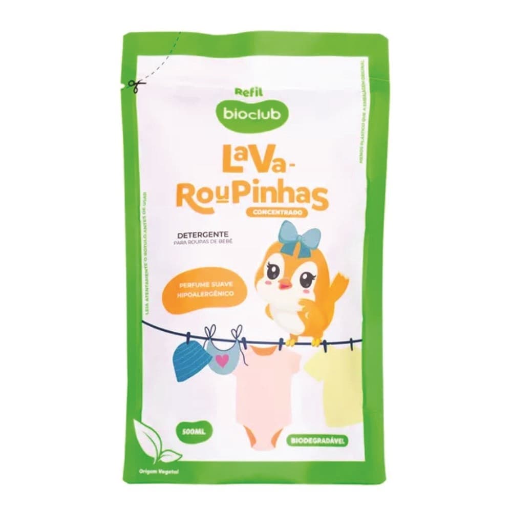Refil Saches Lava Roupinhas Biolcub 500ml