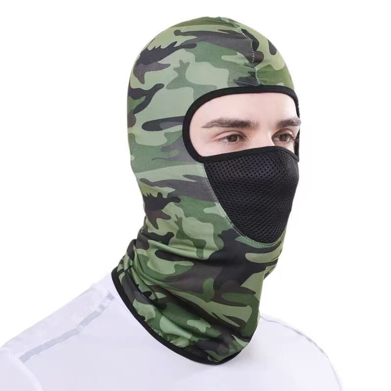 Balaclava Proteção Uv Máscara De Ciclismo De Pesca Capacete Facial Esportes Ao Ar Livre