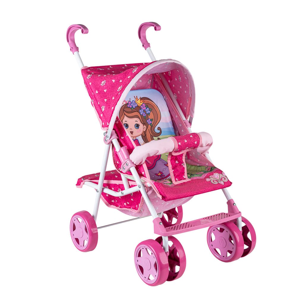 Carrinho de boneca luxo mundo das fadas - Baby Hercules