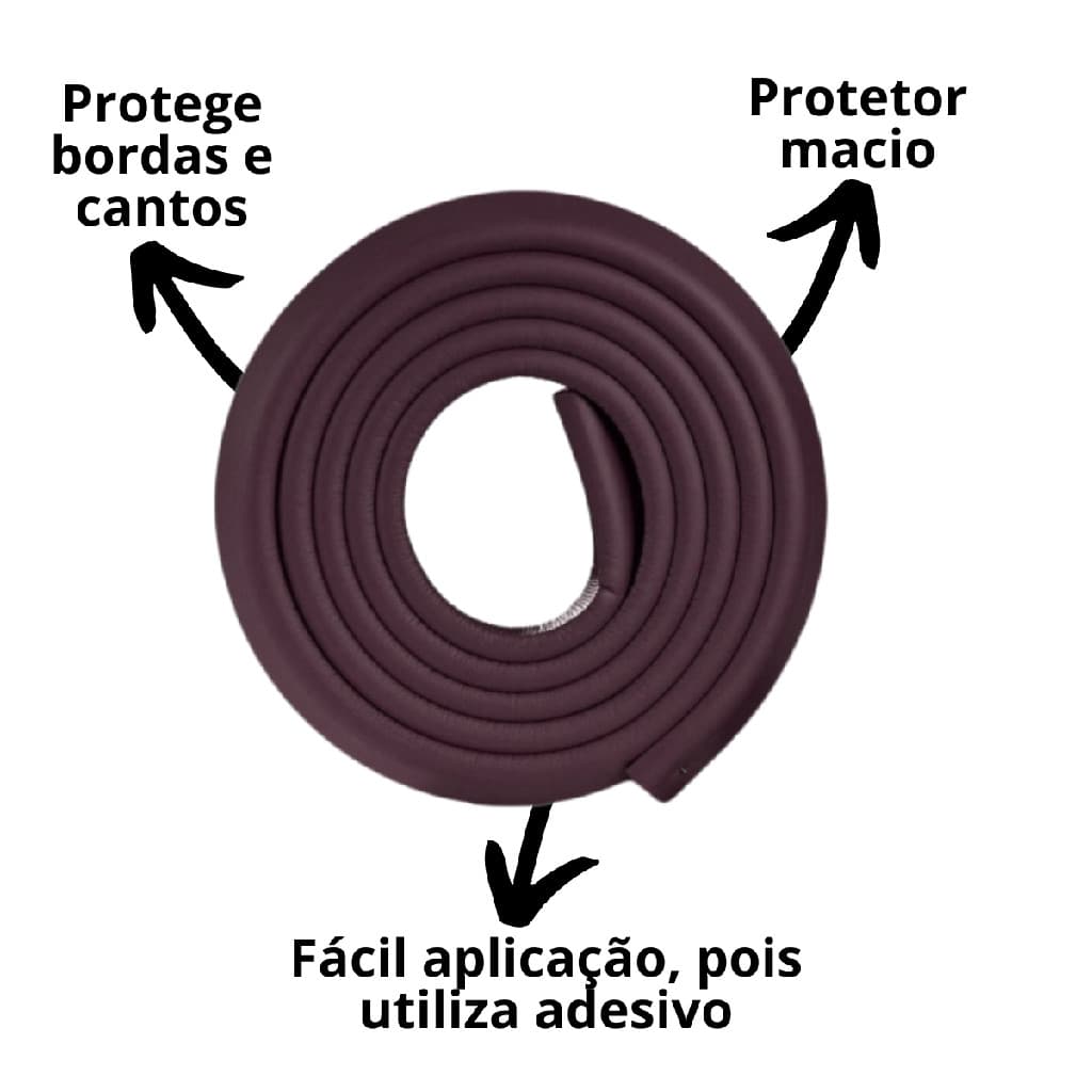 2 metros Protetor De Quina Rolo Borda de Mesa Eva Espuma Seguranca