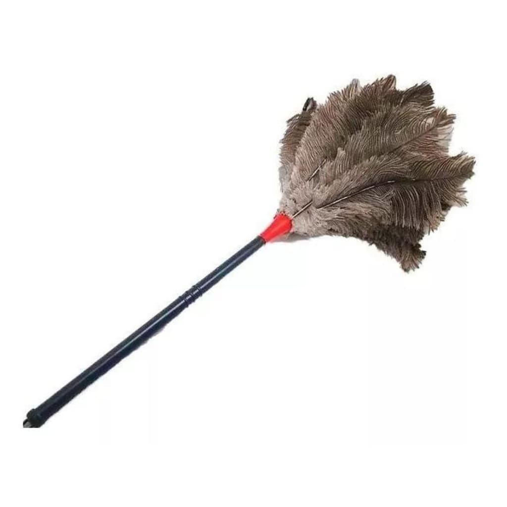 Espanador de Pena de Avestruz 73cm Shangrila Grande