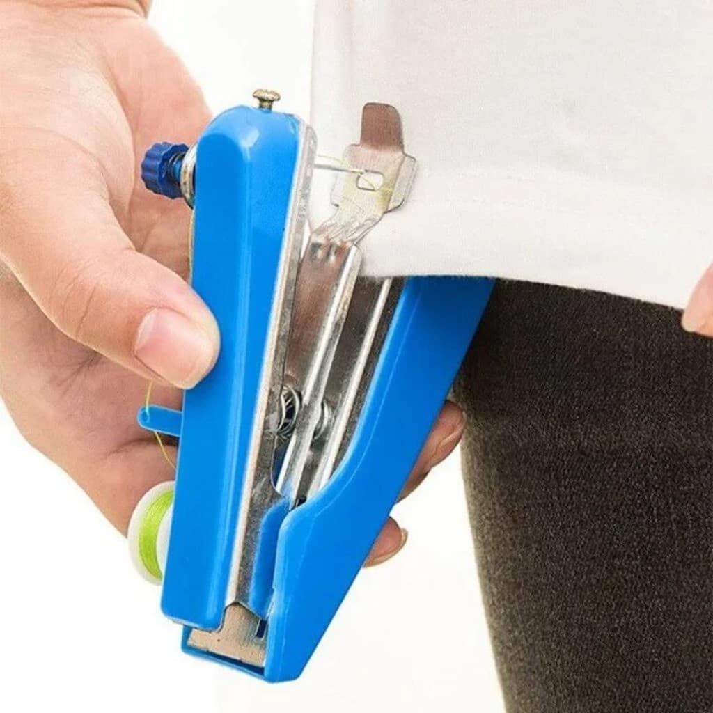 Mini Máquina De Costura Manual Portátil De Mão