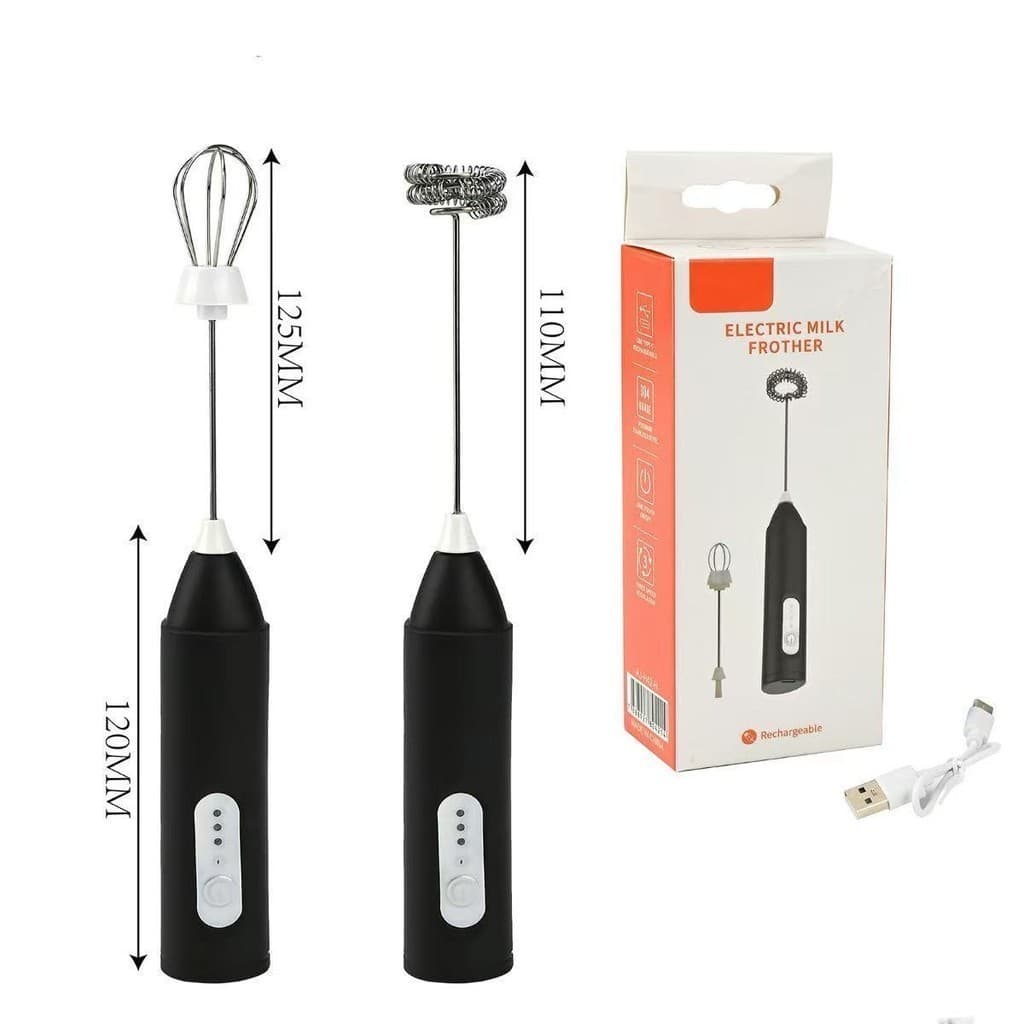 Misturador Elétrico De Cabeça Dupla Multifuncional Vara Batedor De Leite Ovos Bolo su