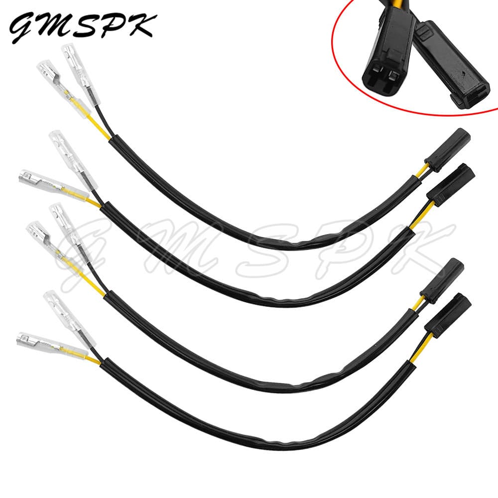 Motocicleta Turn Signal Fio Adaptador Cabo Indicador Apto para Suzuki GSXR 600 GSXS 750/1000 / F GSX 650F / 1250FA SV650