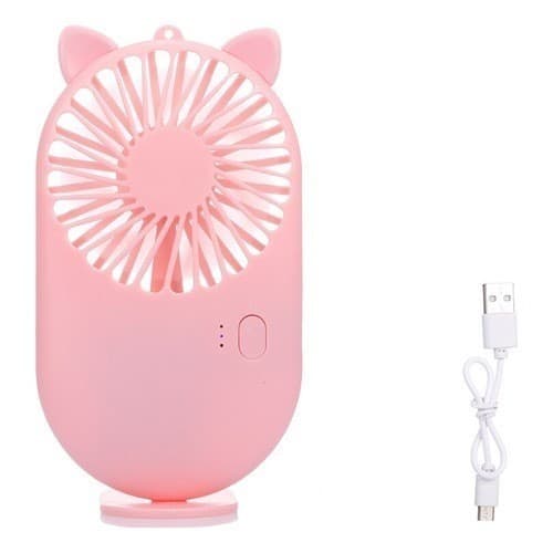 Mini Ventilador de Mão pequeno Portátil recarregavel c USB para o Verão (S17)
