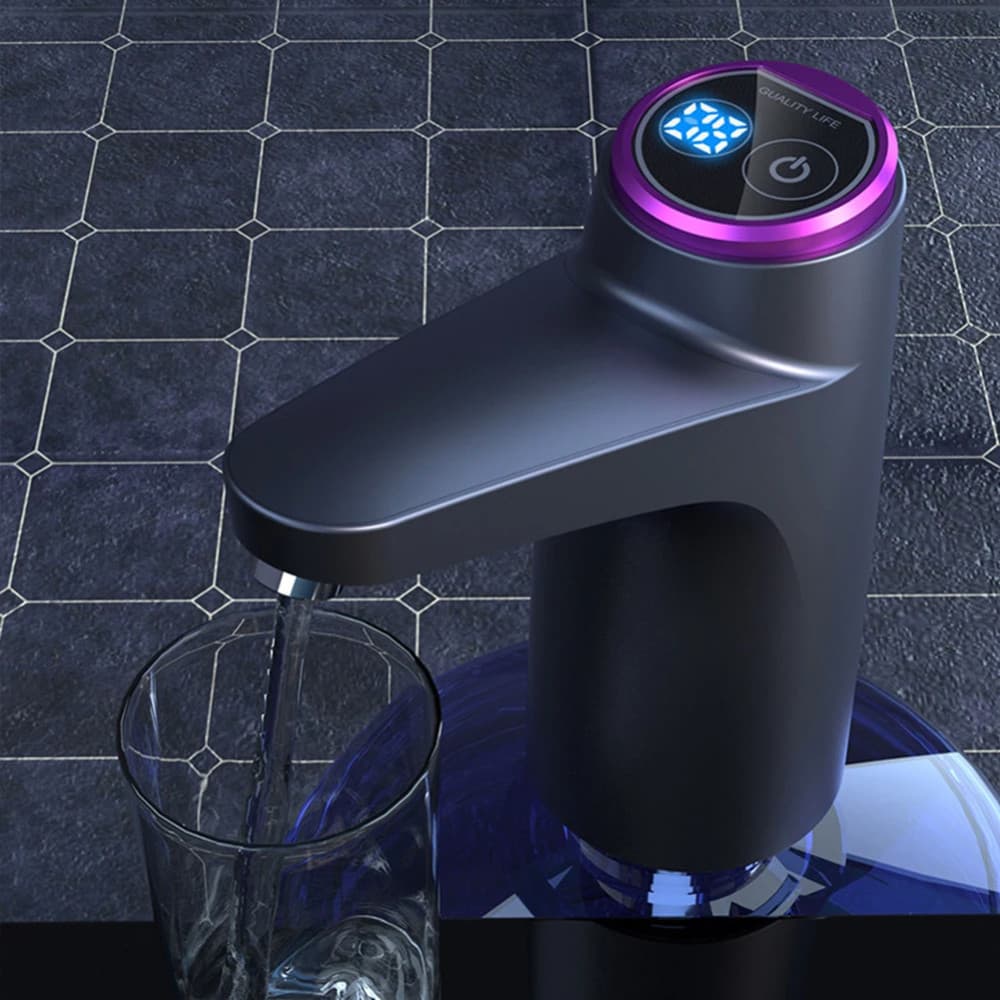 Bebedouro Bomba Elétrica Garrafão Galão Água Recarregável tomate compativel com galão de 20L