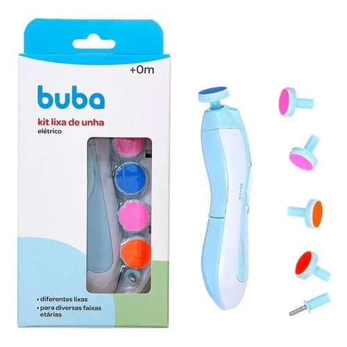 Aparador Lixador De Unhas Bebê Infantil 6 Refis Luz Led Buba