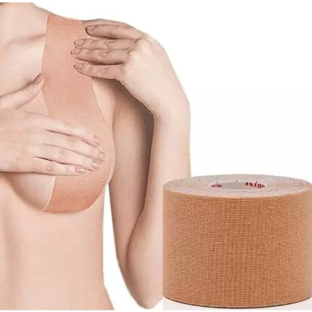 Sutiã Rolo Adesivo Levanta Peito Seio Fita Invisível-INLIS ANA