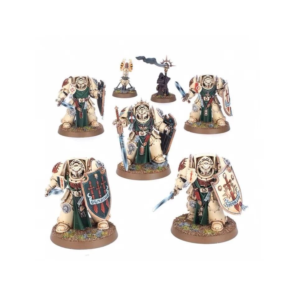 Dark Angel Deathwing Knight Círculo Interno Companions Material De Resina Produto Recortado