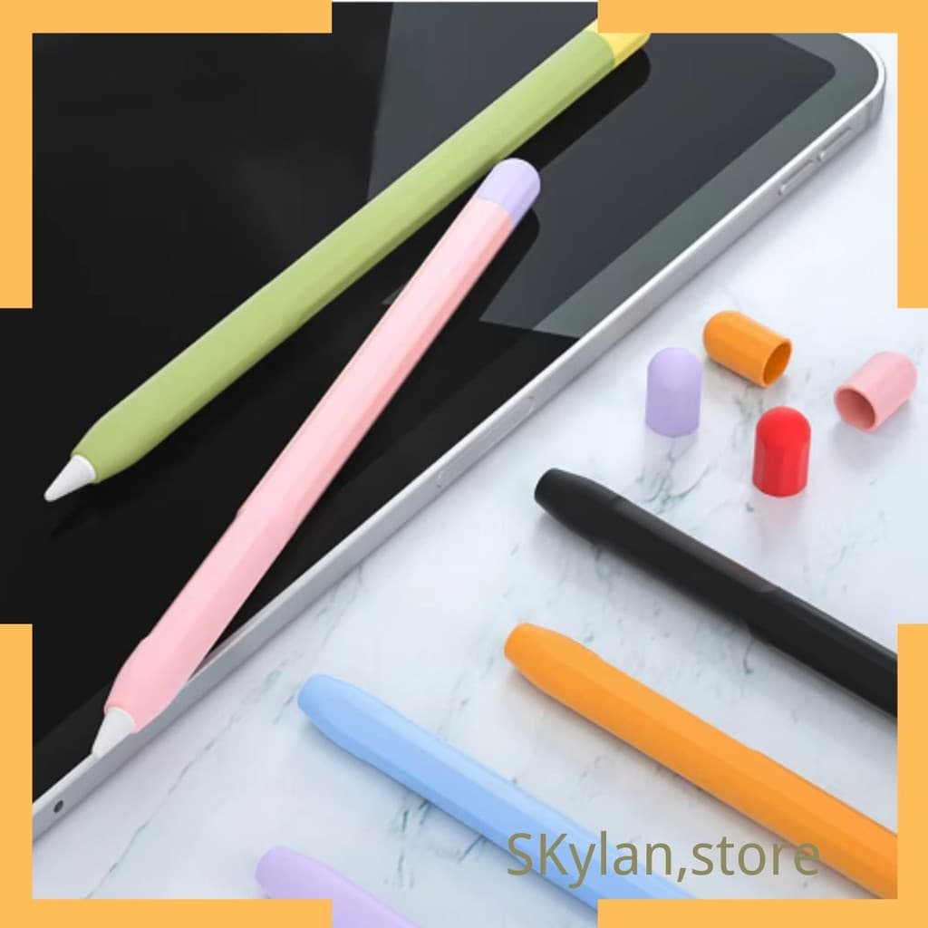 Capa Case Caneta Silicone Compatível Com Apple Pencil 2ª Geração / Apple Pencil Pro