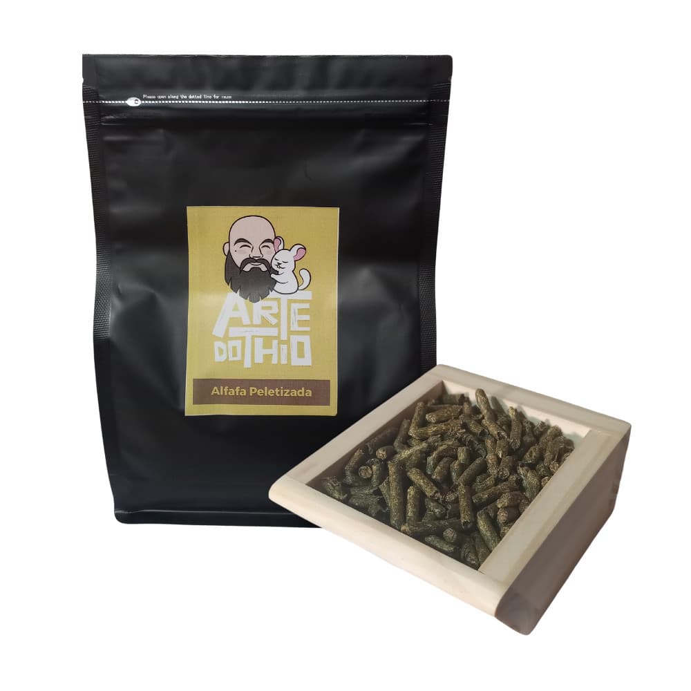 Alfafa Peletizada Importada para Roedores 100% Alfafa