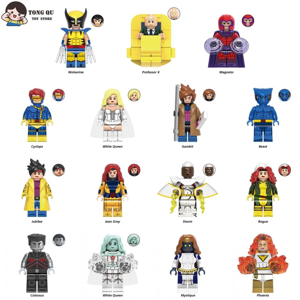 Crianças brinquedos presentes de natal decorações de mesa Professor blocos de construção lobo brinquedos