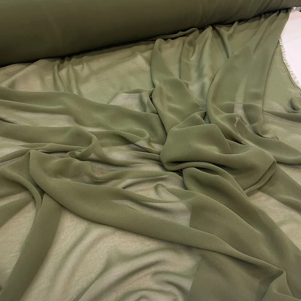 5 Metros Tecido Musseline Chiffon Lisa - Toque de Seda