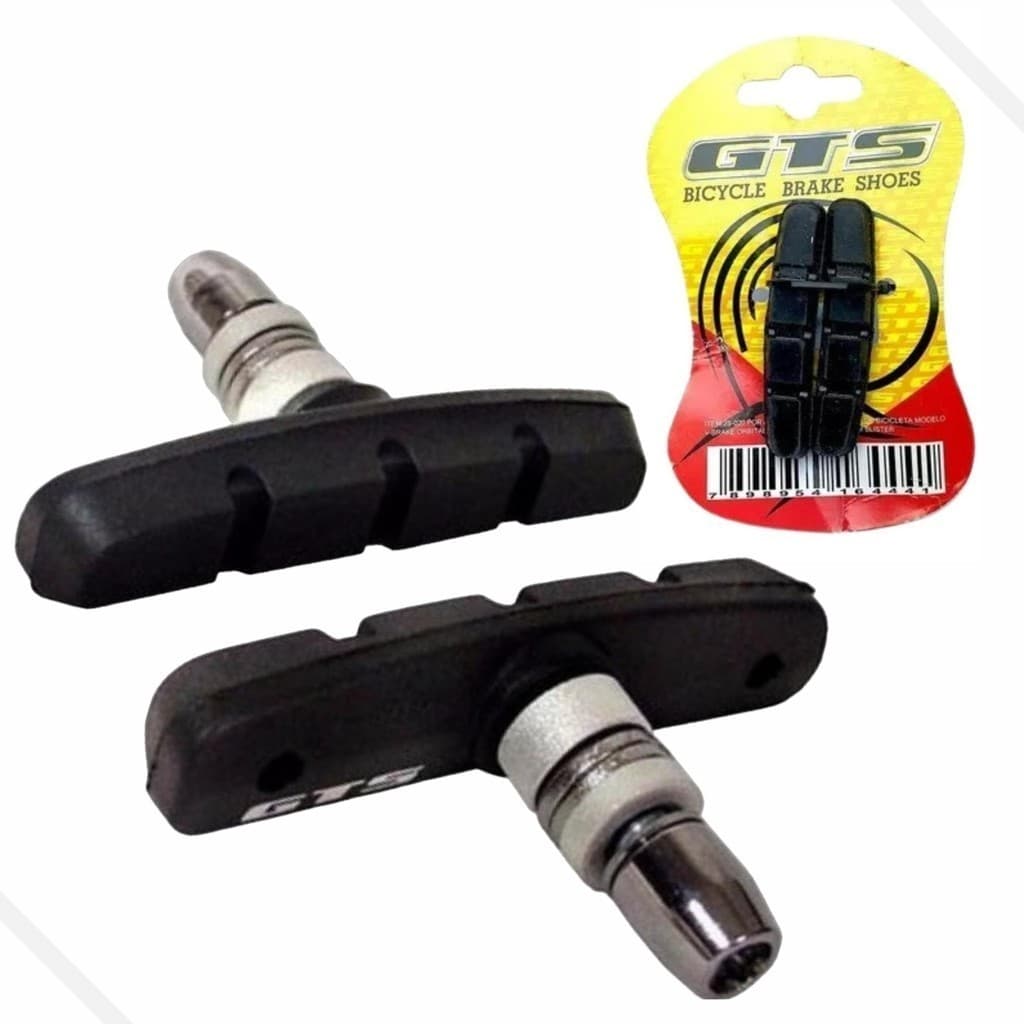 Par Sapata Pastilha de Freio Orbital 70mm Bike V-brake Gts