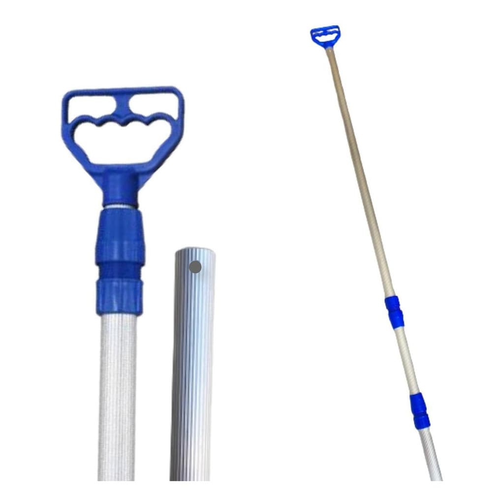 Cabo Para Limpeza De Piscinas 4 Metros Em Alumínio- Extensor