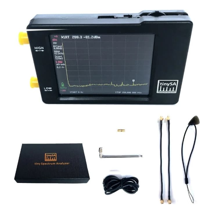 Tinysa Analisador Pequeno Espectro Portátil 2.8 Polegadas